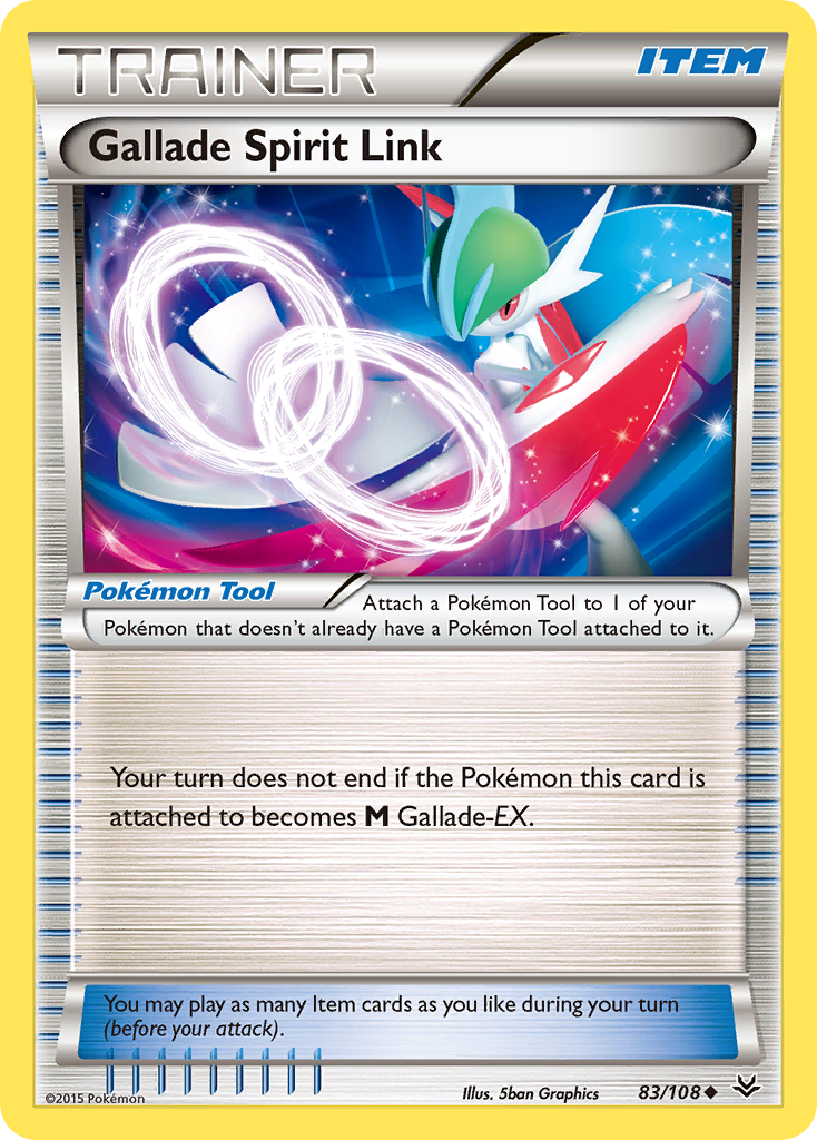 Roaring Skies Gallade Spirit Link #83/108
